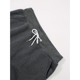 LOS ANGELES Print Sweatpants, Comfortable, Autumn/Winter Joggers