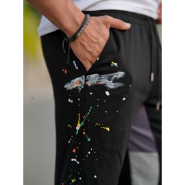 Men's Casual Pants, Street Style, Loose and Creative Design