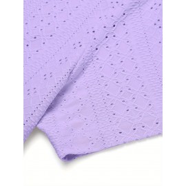 Men's Casual Button-Down Beach Shirt - Short Sleeve, Stretch Fabric, Summer Tropical Top with Turquoise Collar