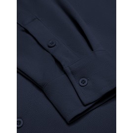 Men's Oxford Shirt Long Sleeve Dress Shirts Casual Button Down Shirts Regular Fit