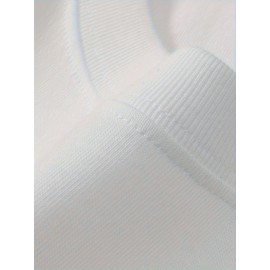 Men's Casual Cotton Long Sleeve T-Shirt - Crew Neck, Loose Fit, Spring & Fall Collection