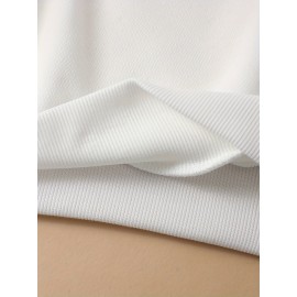 Letter Print Sweatshirt, Crew Neck Casual Sweatshirt For Winter & Fall, Menswear